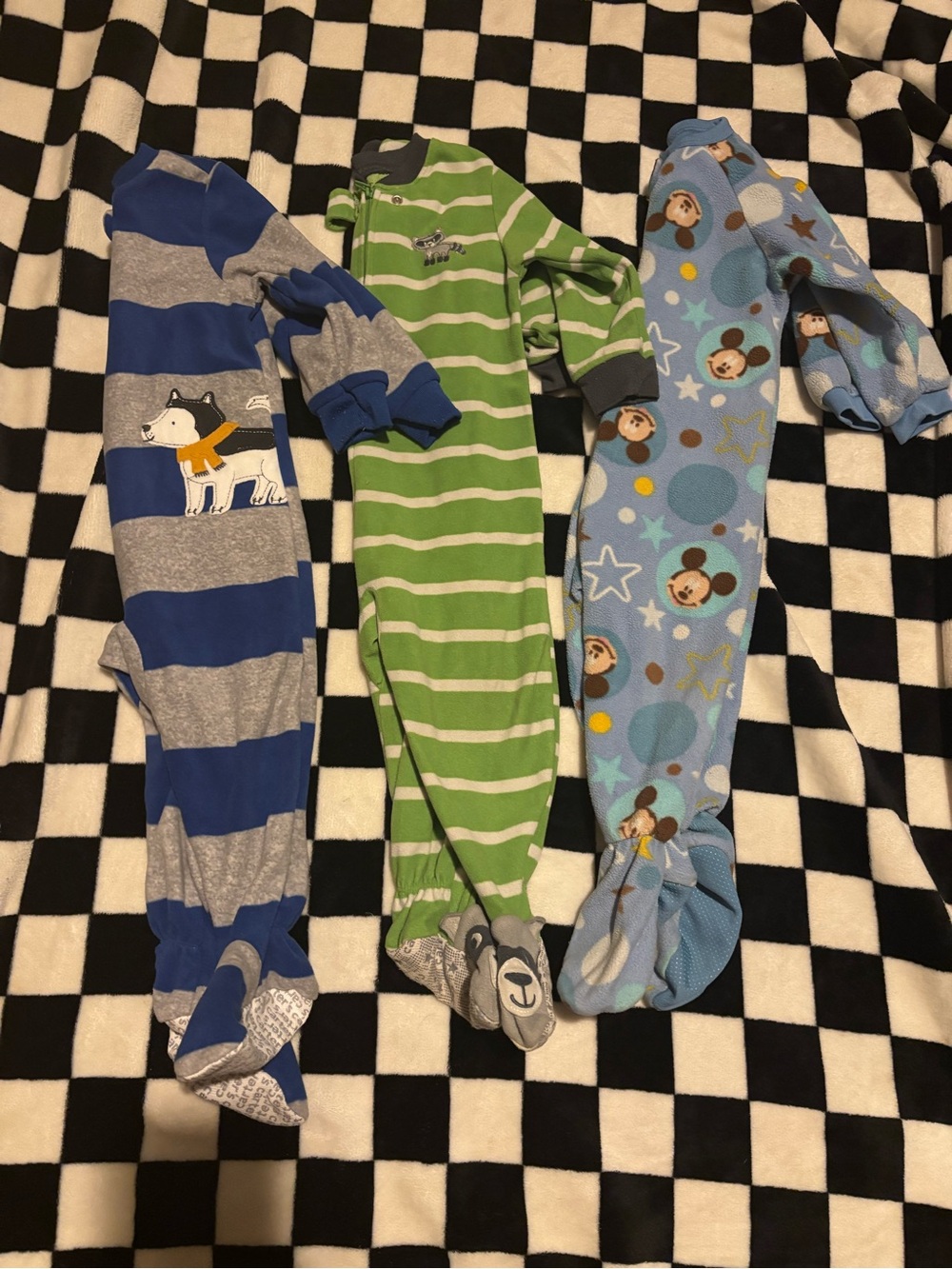 18 month fleece winter sleepers